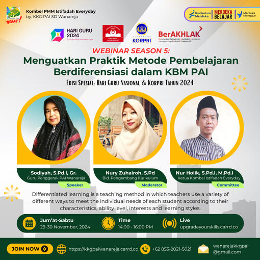 Pembelajaran Berdiferensiasi